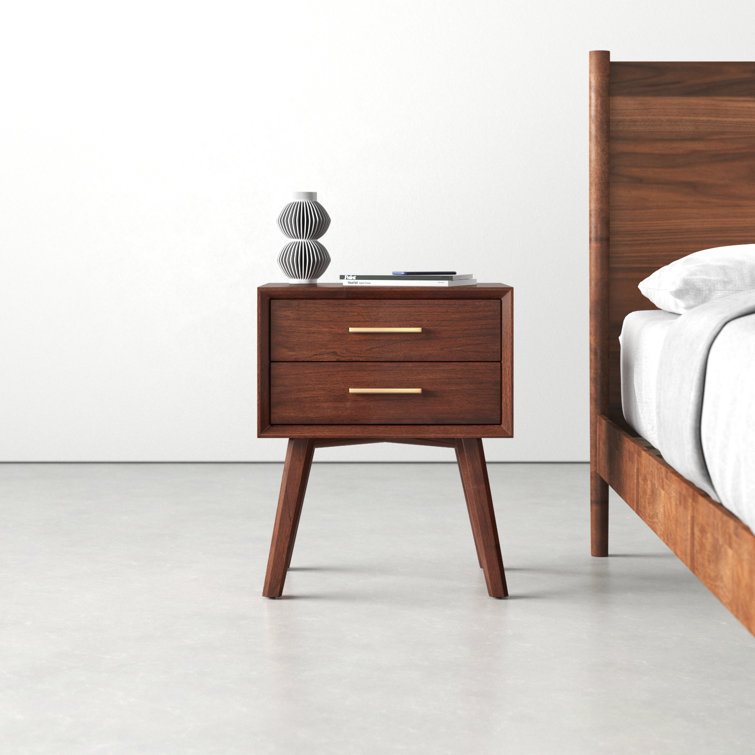 Wilbourn 2 Drawer Nightstand